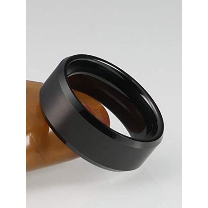 Peora Men Titanium Band Ring