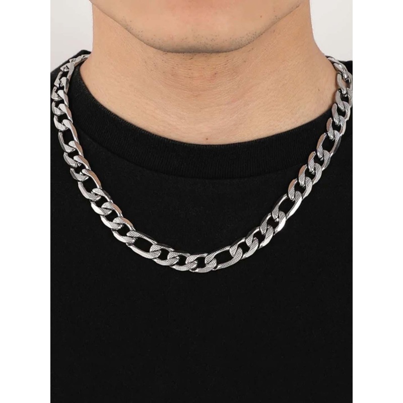 SALTY Men Stainless Steel Glamour Link Chain