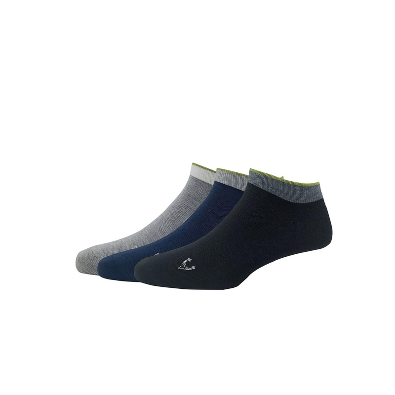 Allen Solly Pack Of 3 Striped Above Ankle Length Socks