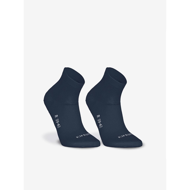 Decathlon Kiprun Pack Of 2 Unisex Blue Seamless Running Socks