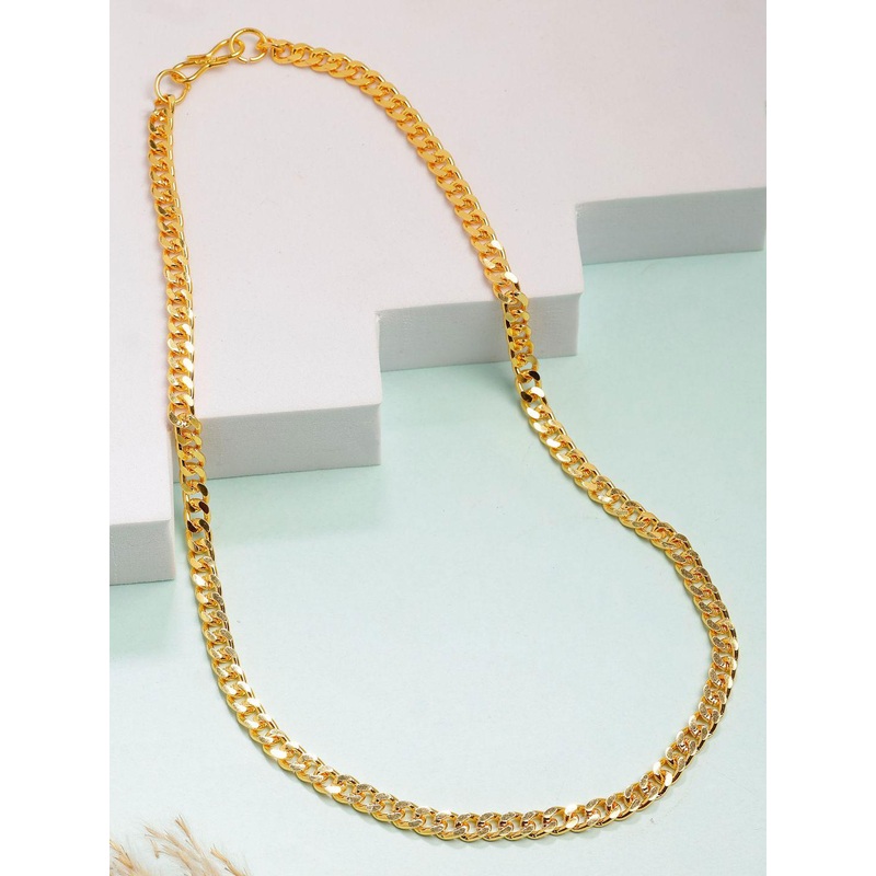 NVR Men’s Gold-Plated Minimal Chain