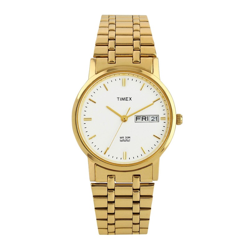 Timex Men White Analogue Watch – A503