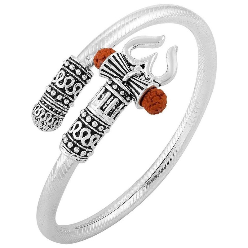 VIBESLE Unisex Rudraksha Kada