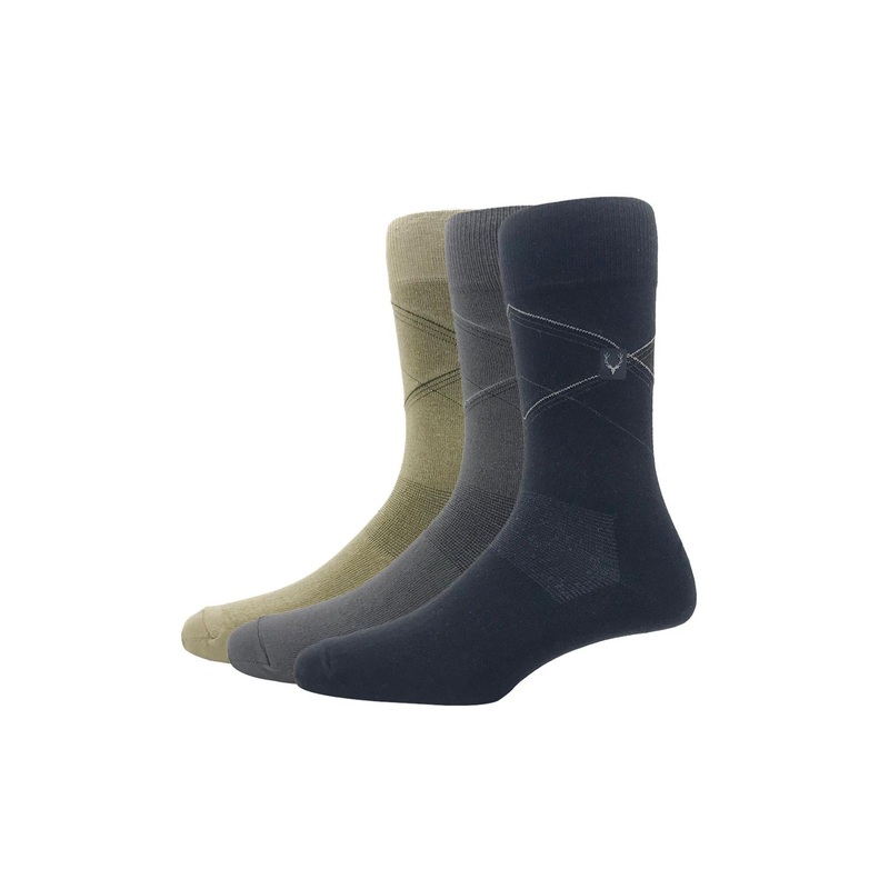 Allen Solly Men Set of 3 Calf-Length Socks