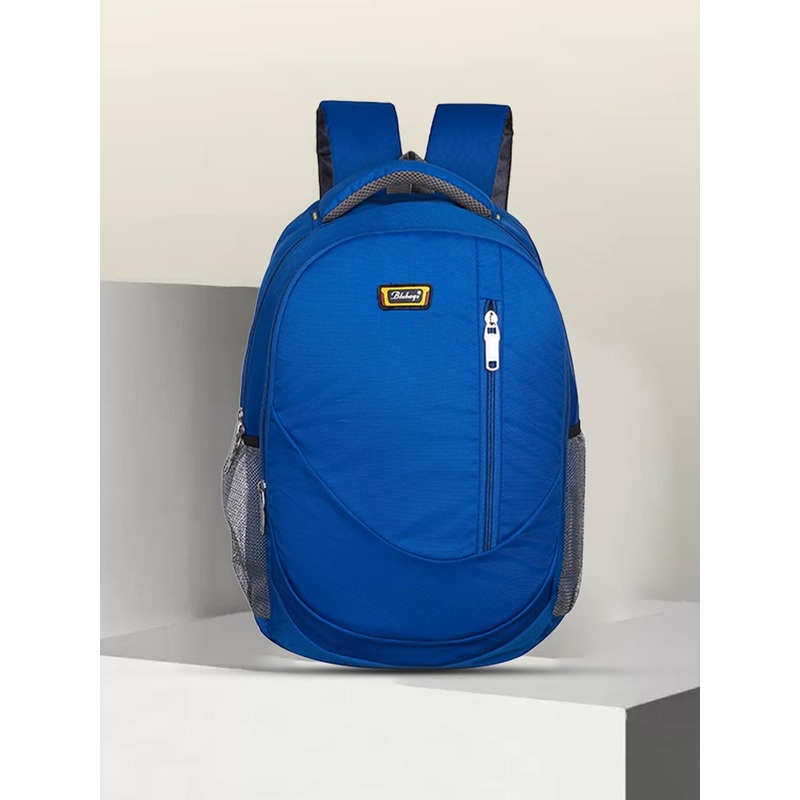 Blubags Men Brand Logo Contrast Detail Backpack
