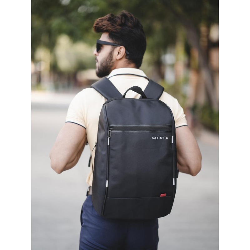 Artistix Unisex Ergonomic Shoulder Straps Laptop Backpack