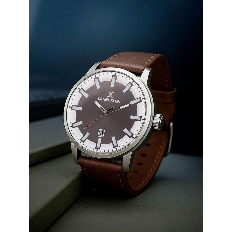 Daniel Klein Men Grey Analogue Watch DK11652-5