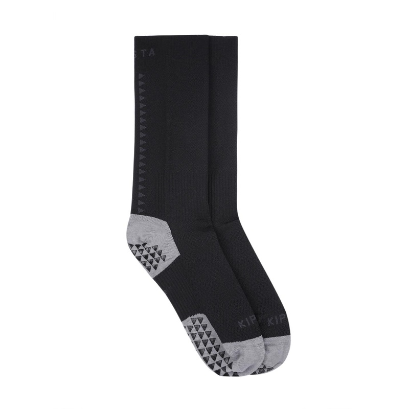 Decathlon KIPSTA Men Black Viralto Football Mid Socks