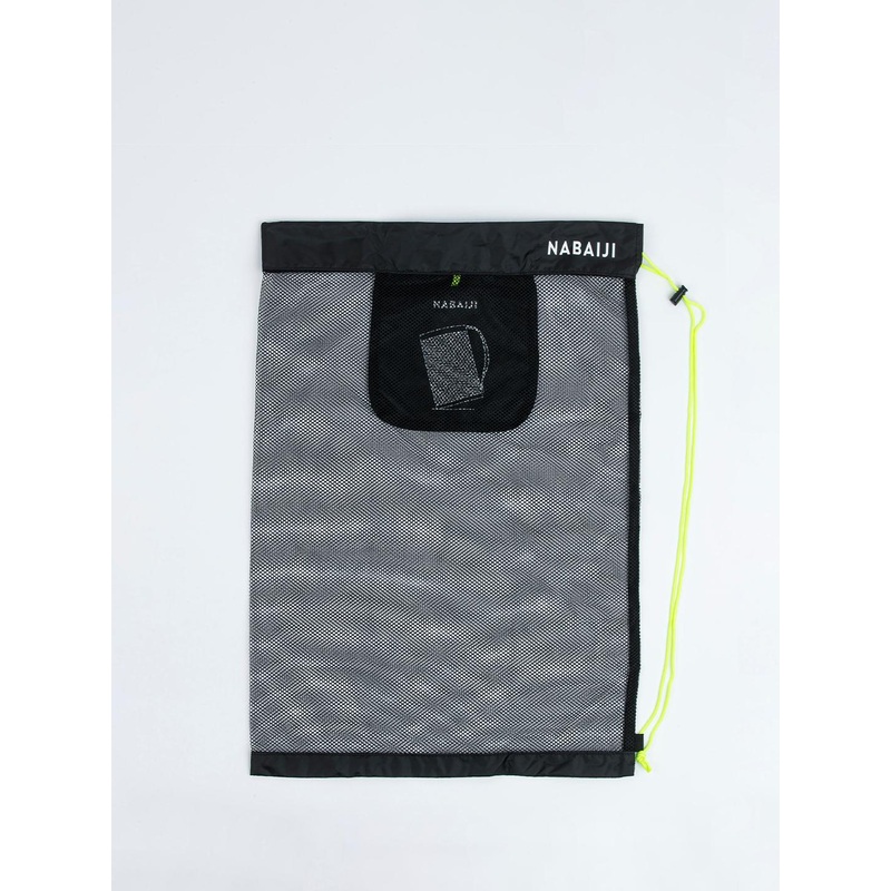 Decathlon NABAIJI Unisex Black Foldable 40L Mesh Bag