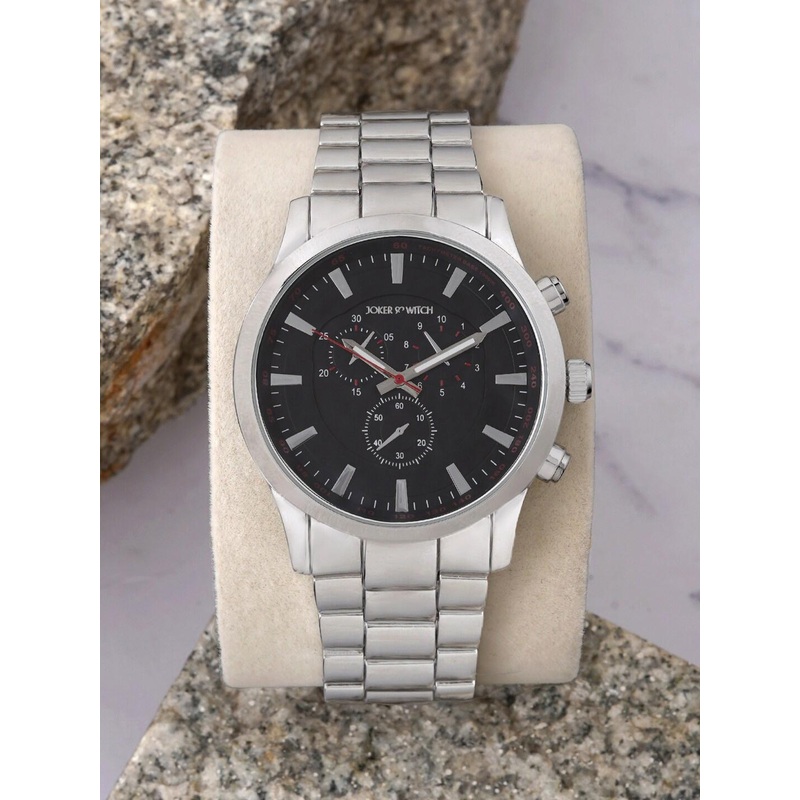 JOKER & WITCH Men Patterned Dial & Bracelet Style Straps Analogue Watch AMWW680