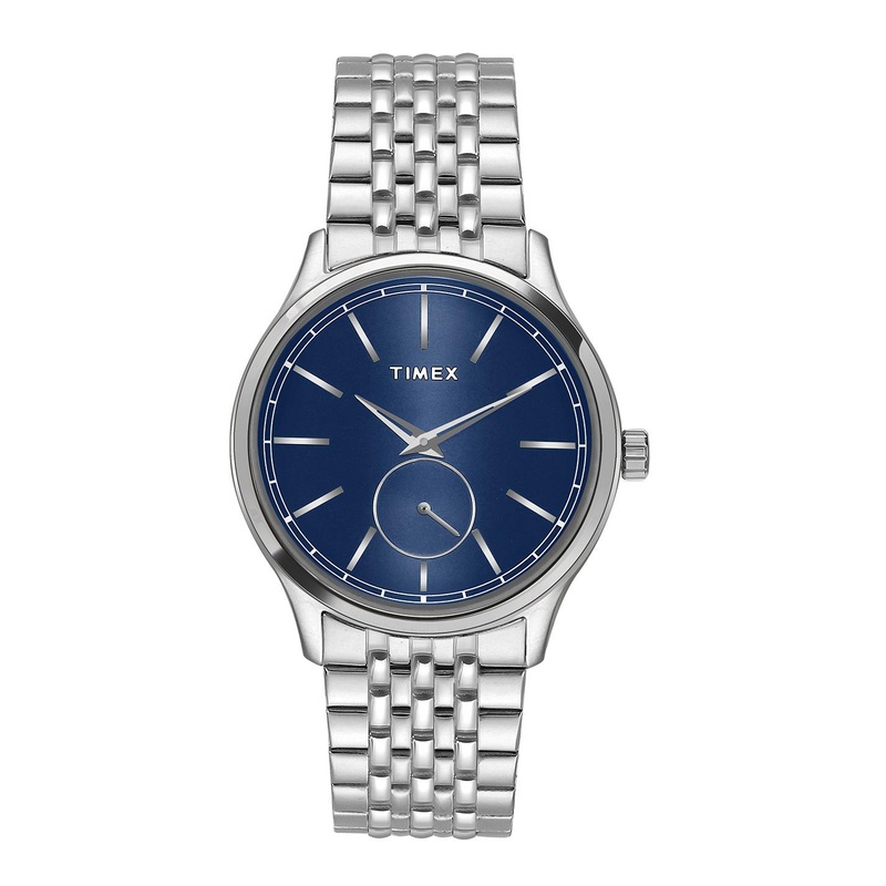 Timex Men Stainless Steel Bracelet Style Straps Analogue Watch TWTG65SMU28