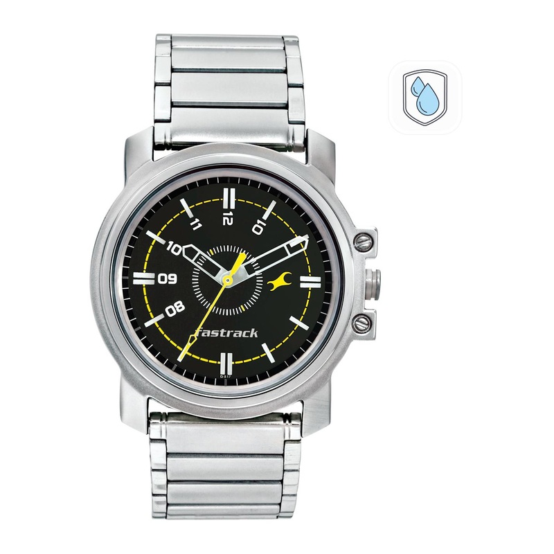 Fastrack Men Black Dial Watch NF3039SM02