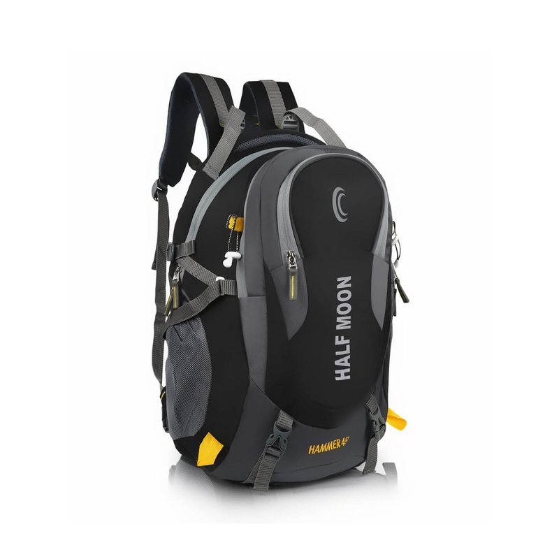 Half Moon Men Backpack with Reflective Strip