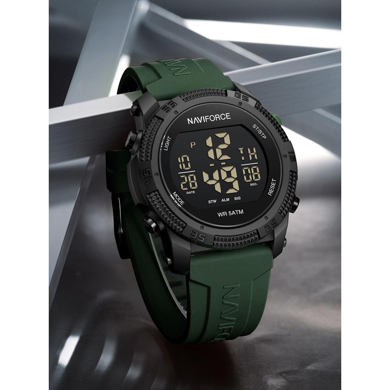 Naviforce Men Dial & Straps Digital Watch NF7104_B GN