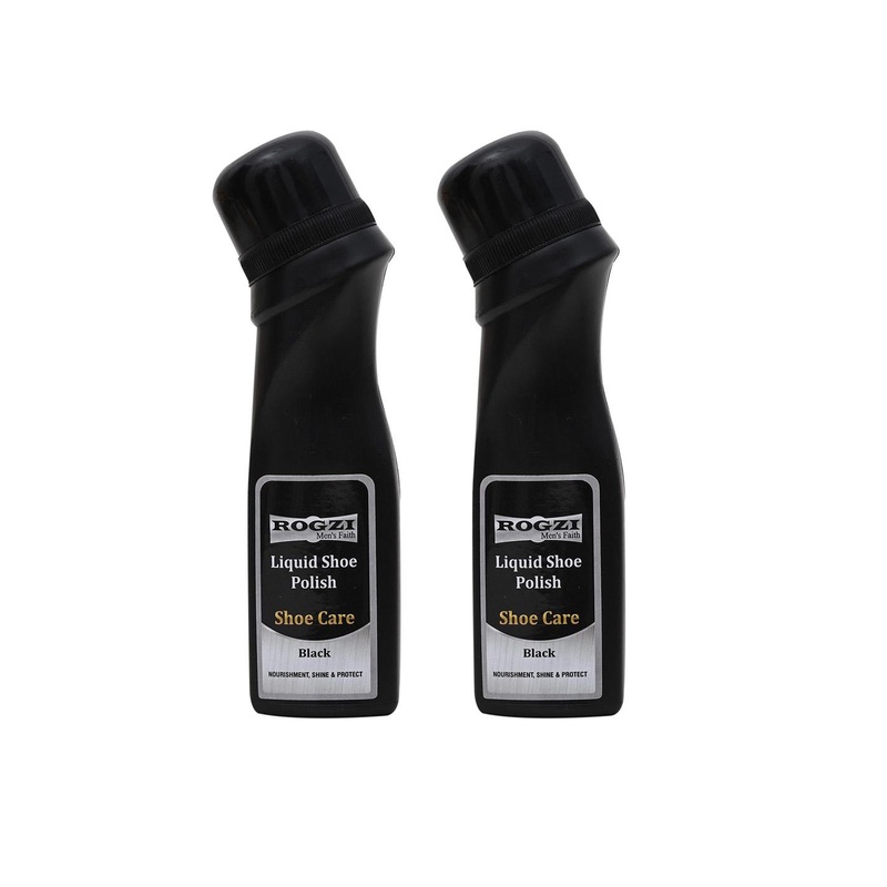 ROGZI Pack Of 2 Liquid Shoe Polish – 75 ml