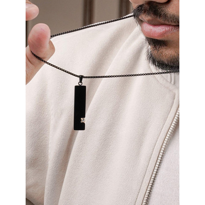 SWASHAA Stainless Steel Pendant with Chain