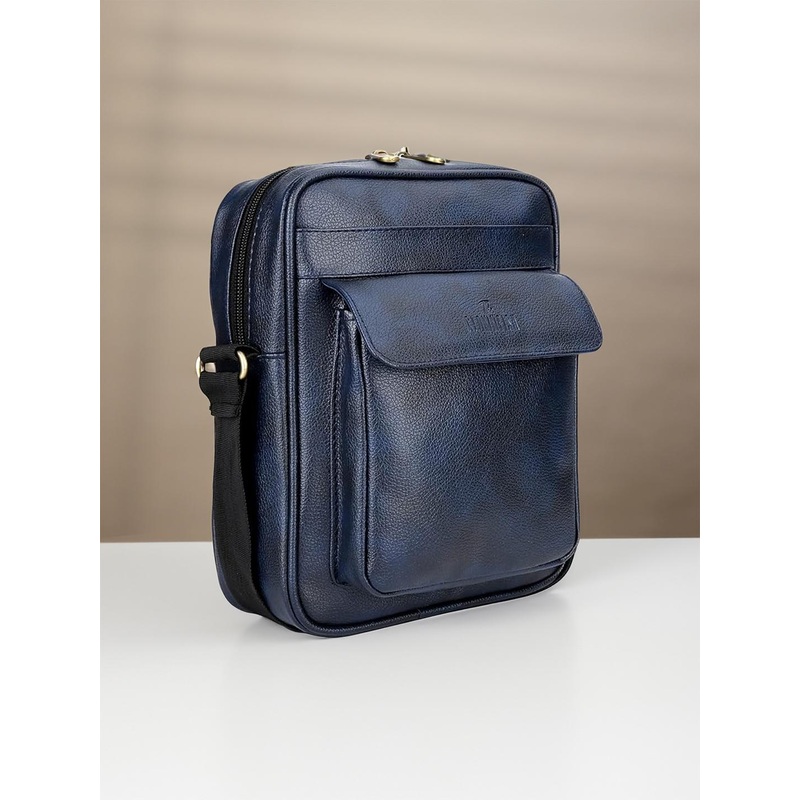 THE CLOWNFISH Della Textured Structured Sling Bag