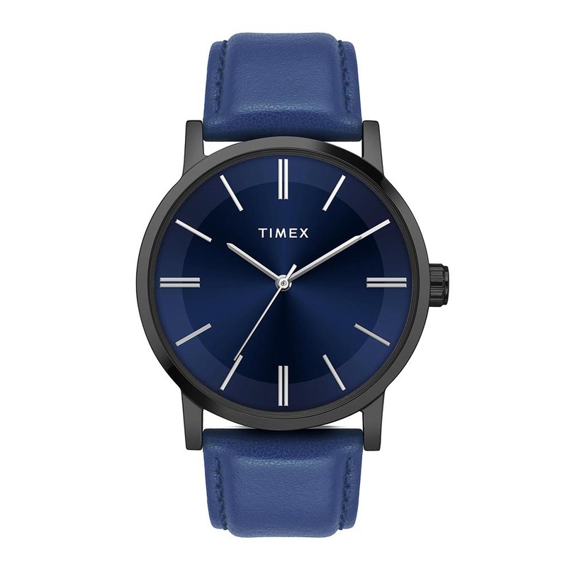 Timex Men Brass Dial & Leather Straps Analogue Watch TWHG35SMU03