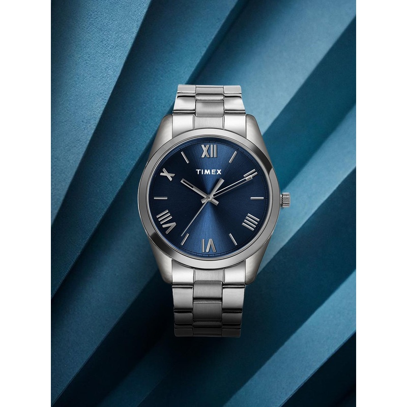 Timex Men Stainless Steel Bracelet Style Straps Analogue Watch TWTG104SMU09