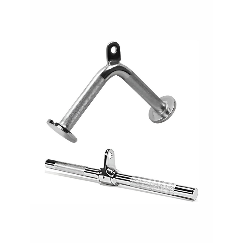 YMD 2-Piece Triceps Straight LAT Bar Accessories