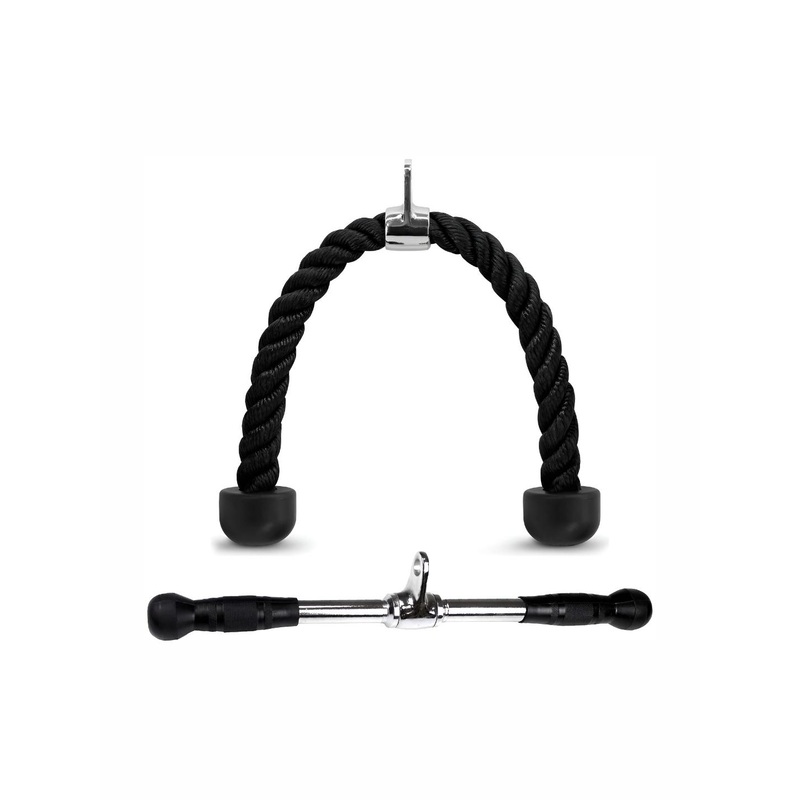 YMD 2Pc Rope & handle Workout Accessories