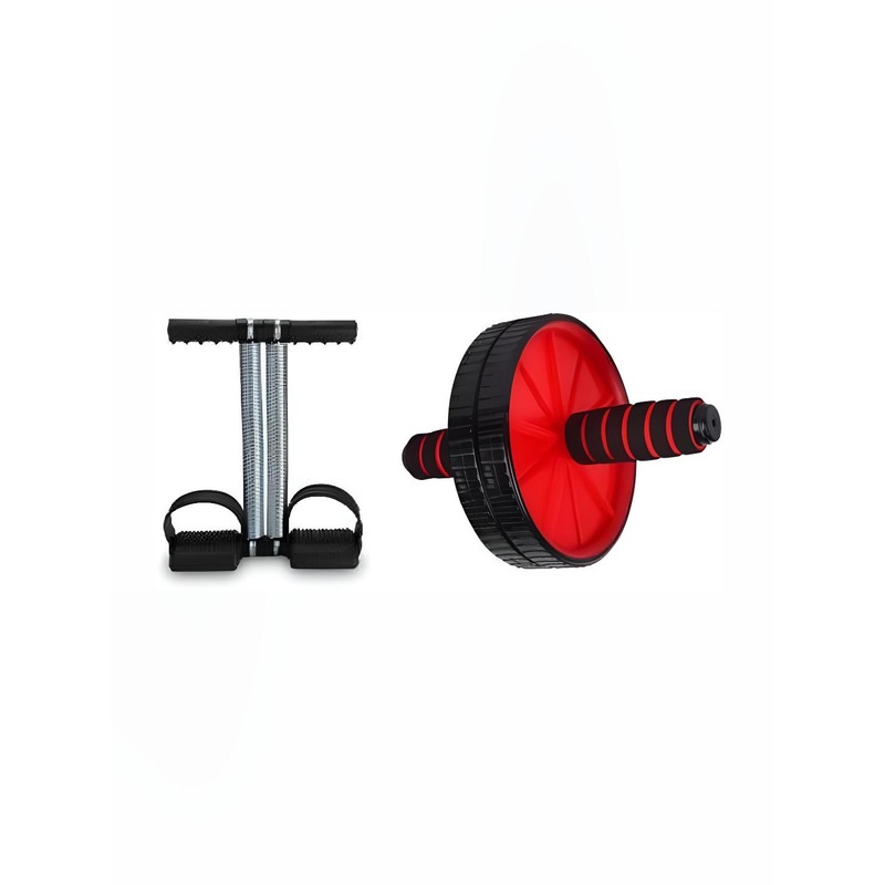 YMD Set Of 2 Roller & Tummy Trimmer Workout Accessories