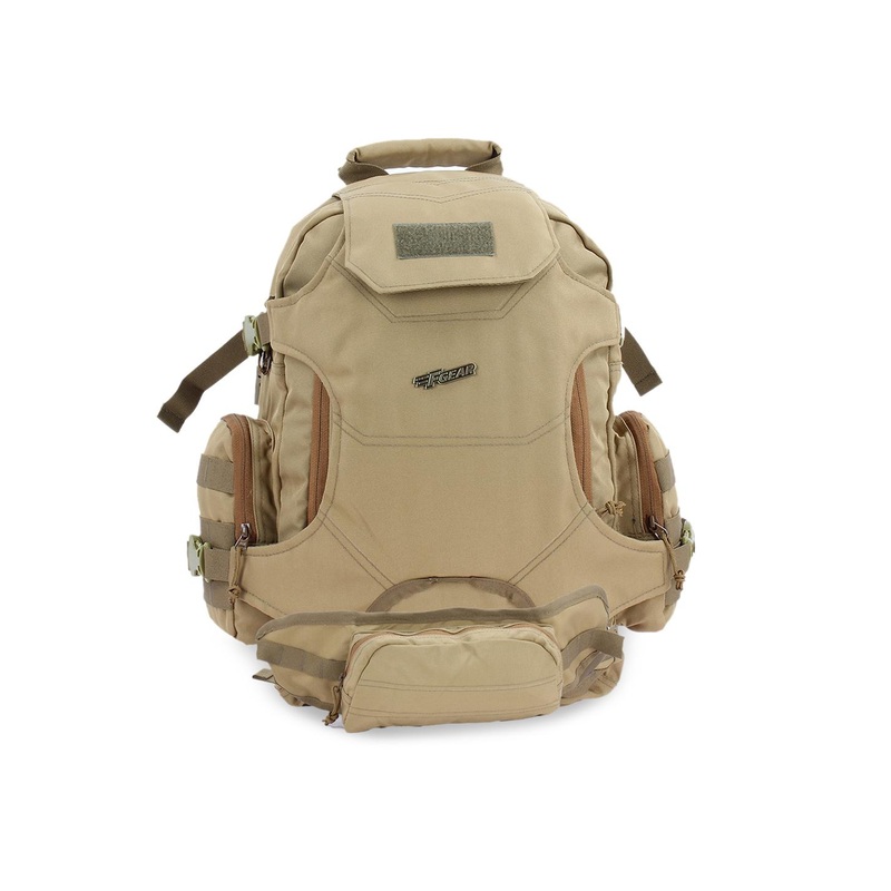 F Gear Unisex Khaki Solid Backpack