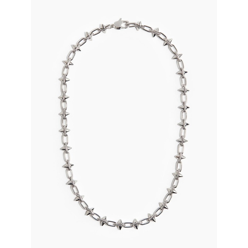 H&M Men Spike Detail Necklace
