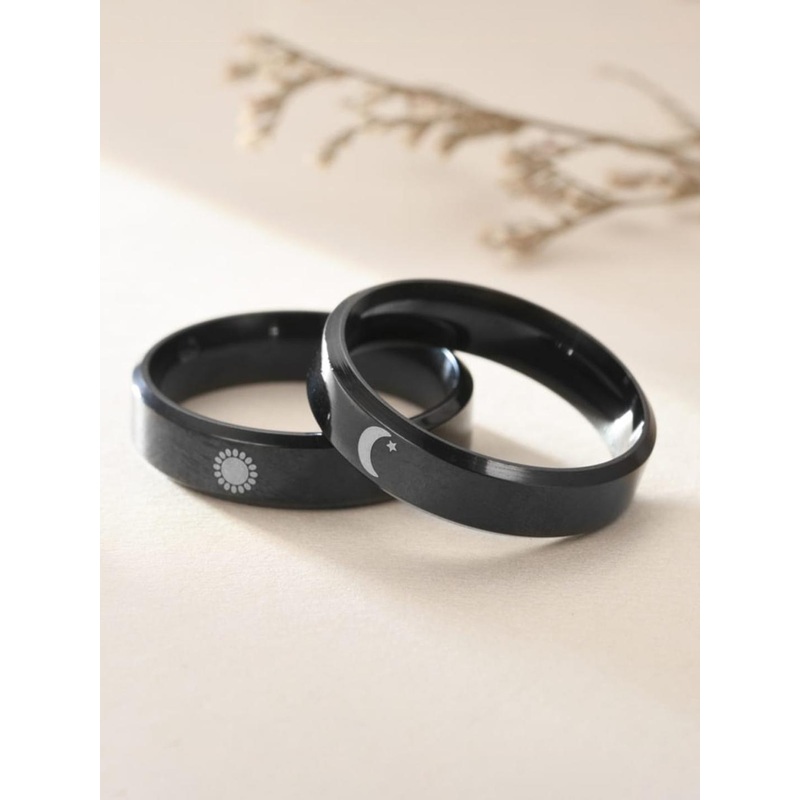 SALTY 92.5 Stainless Steel Sun Signet Ring