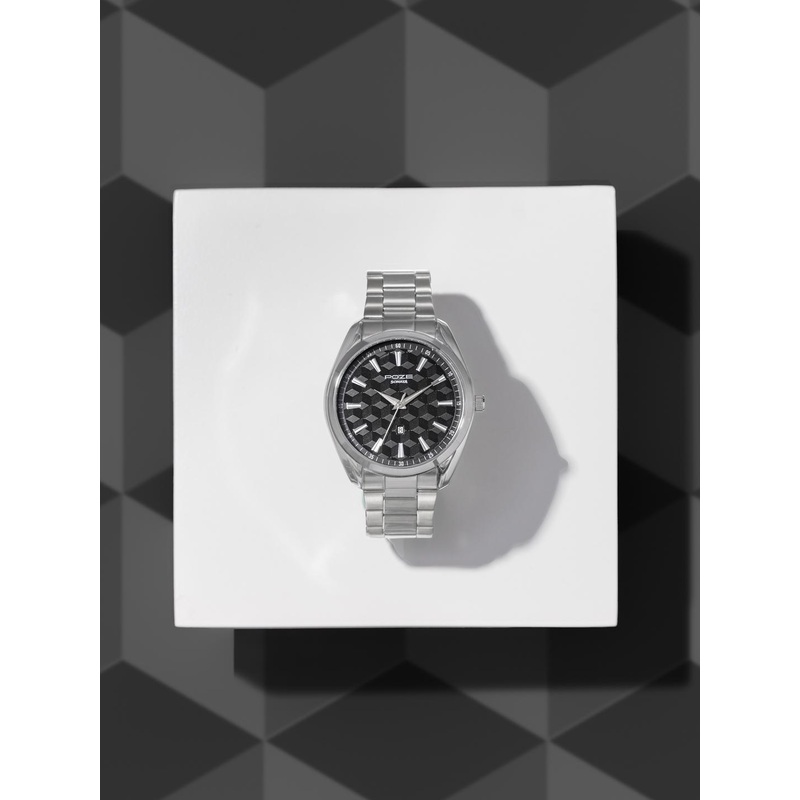 Sonata Men Dial & Stainless Steel Bracelet Style Straps Analogue Watch SP70066SM01