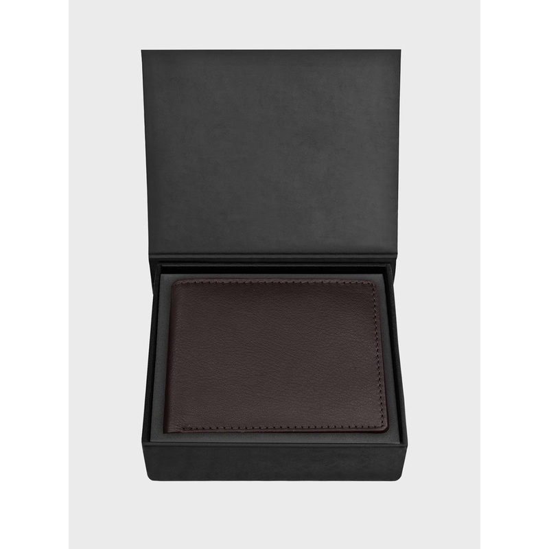 The Wallet Store Men Textured Leather Two Fold Wallet