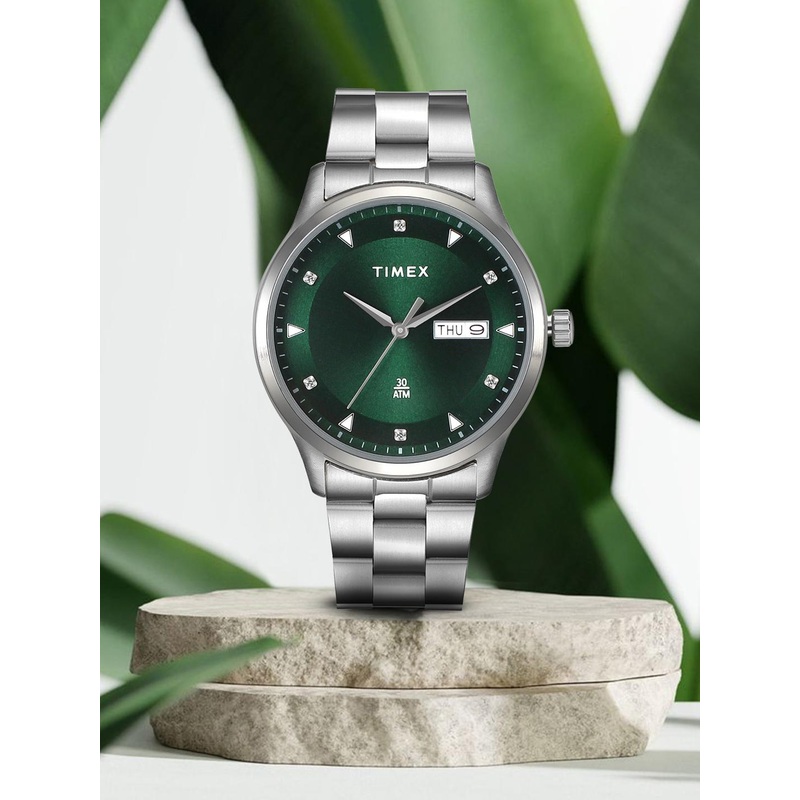 Timex Men Day-Date Bracelet Style Straps Analogue Watch TWTG65SMU18