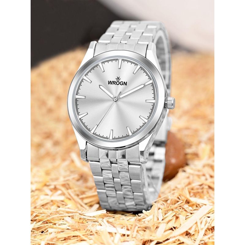 WROGN Men Dial & Bracelet Style Straps Analogue Watch HOBWRG0469A