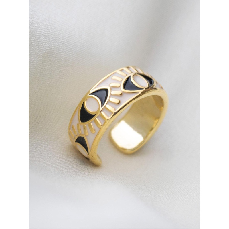 VIARI ACCESSORIES Savia Gold-Plated Finger Ring