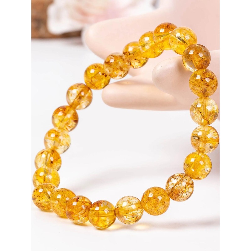 craftNyou Unisex Citrine Bracelet