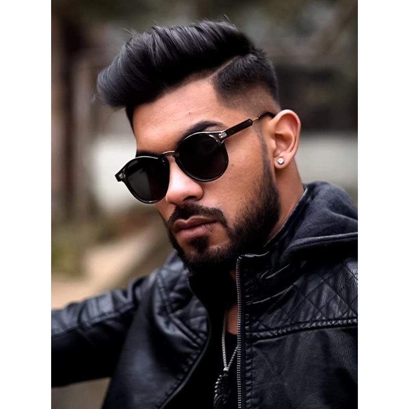 Voyage Unisex Grey Lens & Round Sunglasses with UV Protected Lens – 3185MG3878