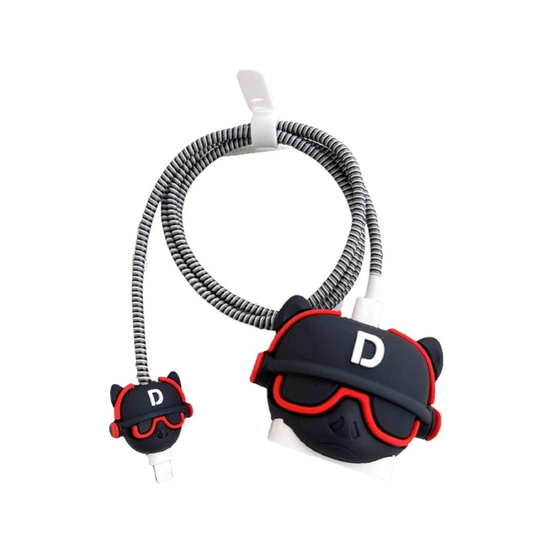 AUGEN Unisex Quirky Printed Pouch Mobile Accessories (Charger not Included)