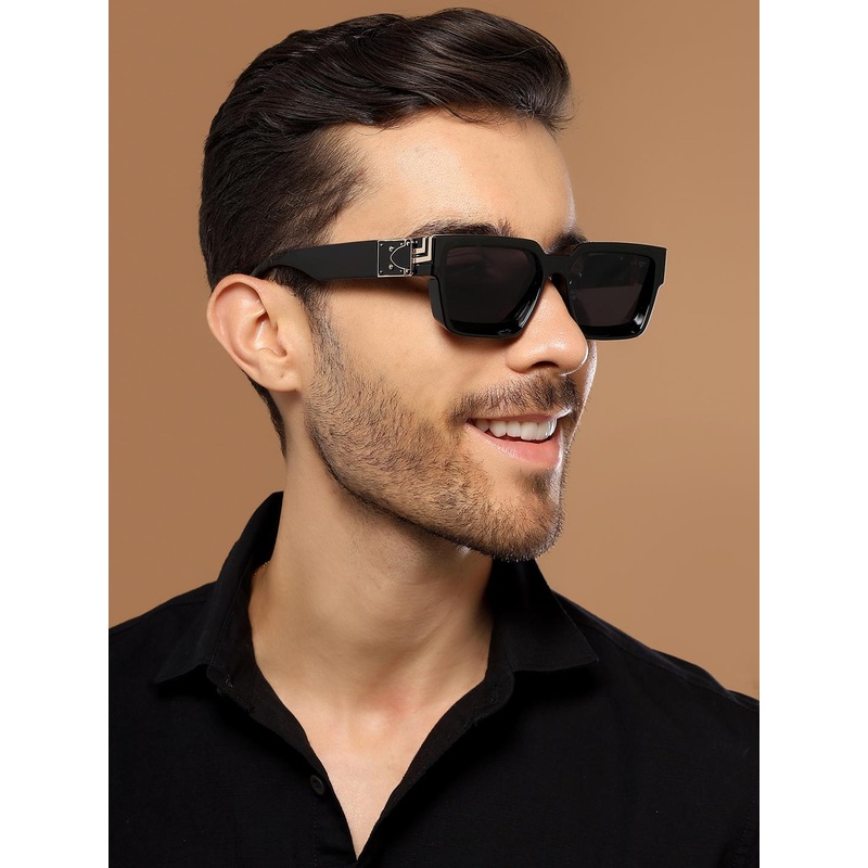 Voyage Unisex Wayfarer Sunglasses with UV Protected Lens 86367MG5175