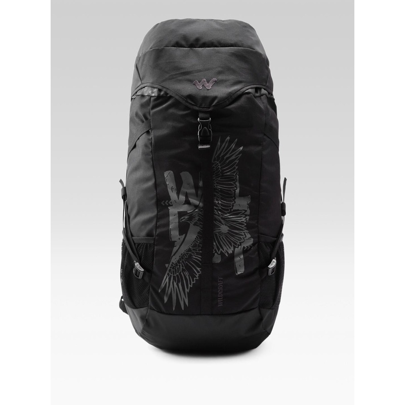 Wildcraft Blackout Brand Logo Print Rucksack –  Volume 45L