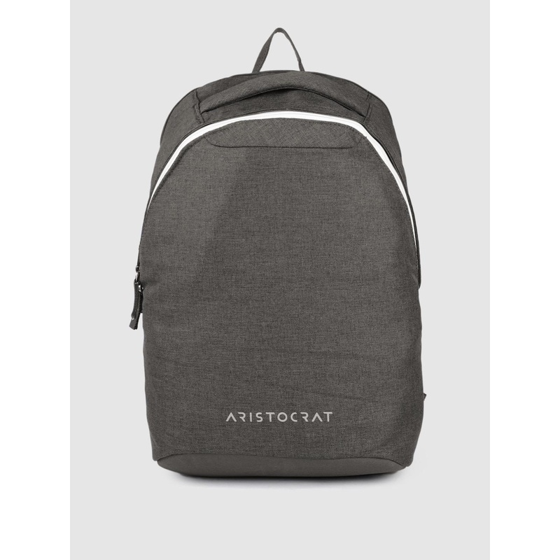 Aristocrat Unisex Grey ZEAL Laptop Backpack