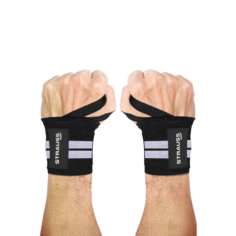 STRAUSS Cotton Wrist Supporter Workout Accessories