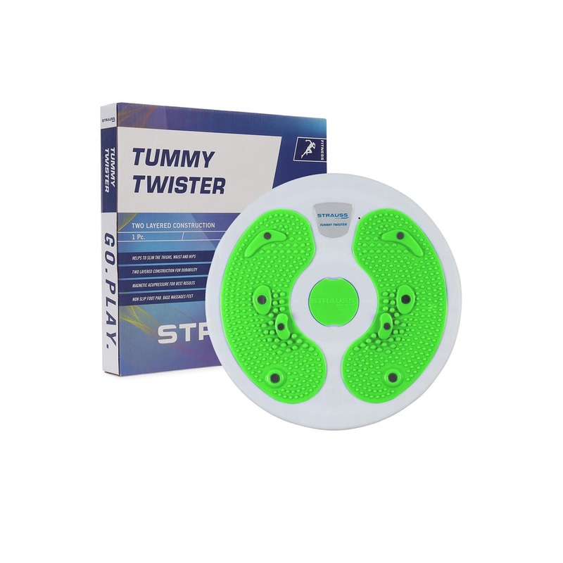 STRAUSS Non-Slip Tummy Twister Workout Accessories