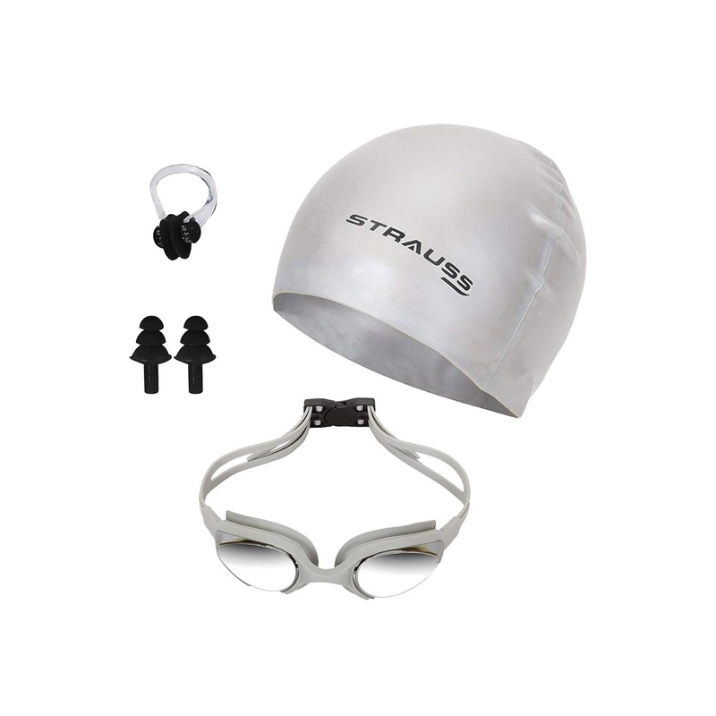 STRAUSS Pack Of 4 Anti-Fog Swimming Kit Swimwear Accessories