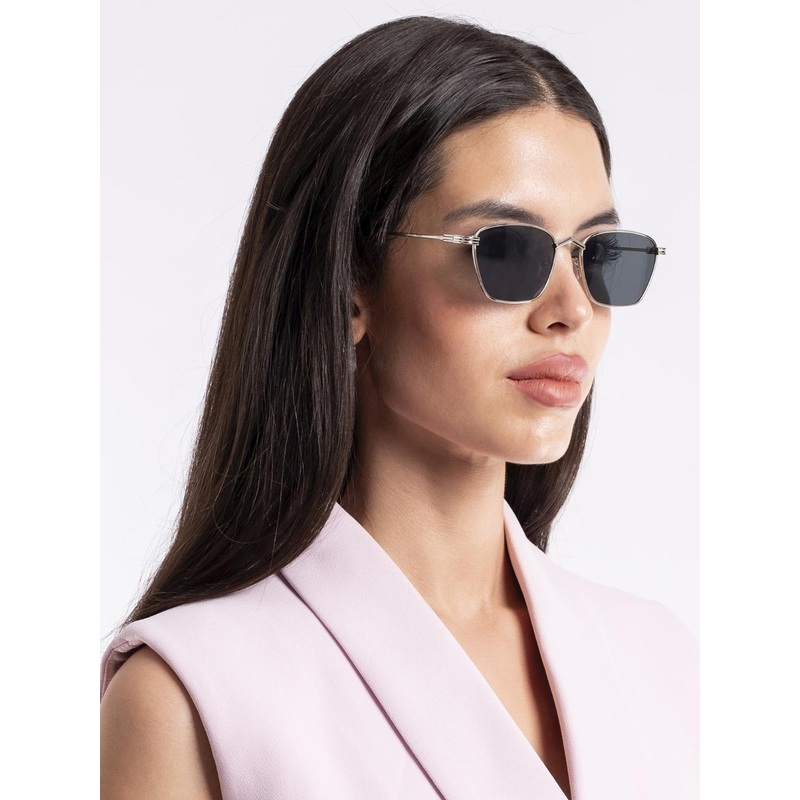 Voyage Unisex Rectangle UV Protected Sunglasses B80389MG3456