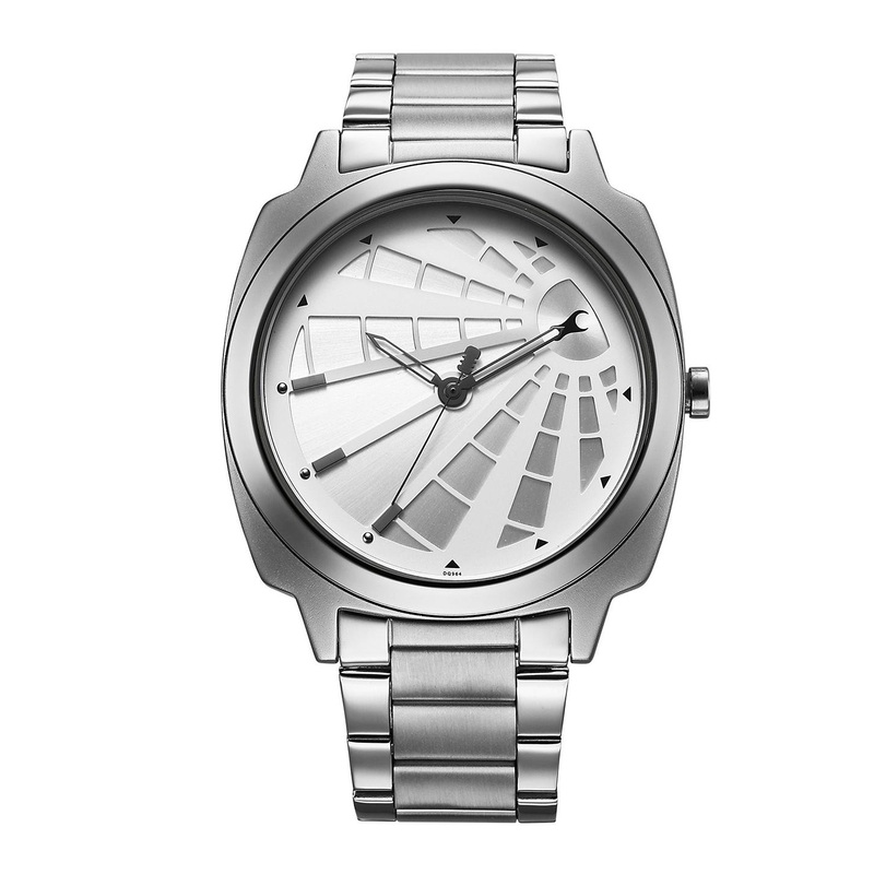 Fastrack Men Brass Dial & Stainless Steel Bracelet Style Straps Analogue Watch 3322SM01