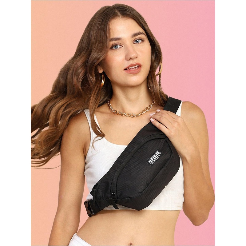 SUPERVEK Unisex Mini Fanny Travel Crossbody Waist Pouch