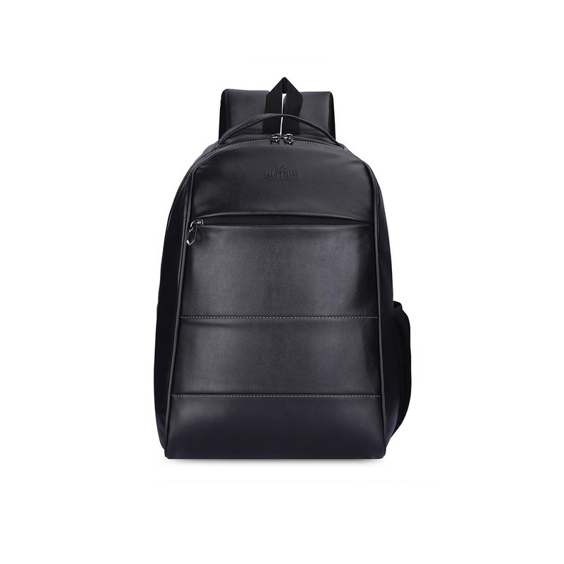 THE CLOWNFISH Leather Laptop Backpack