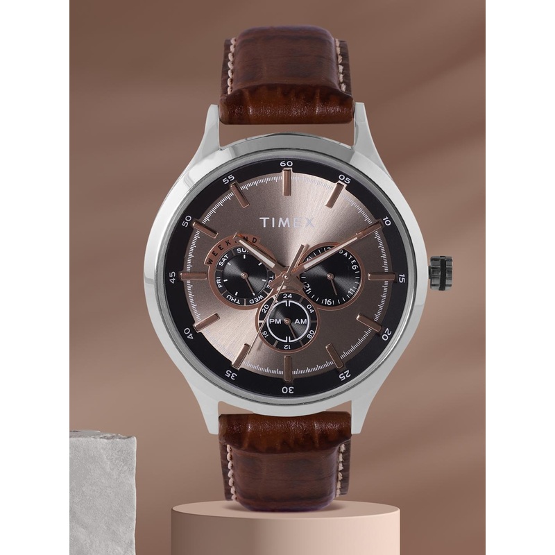 Timex Men Grey Multifunction Analogue Watch – TW000T309