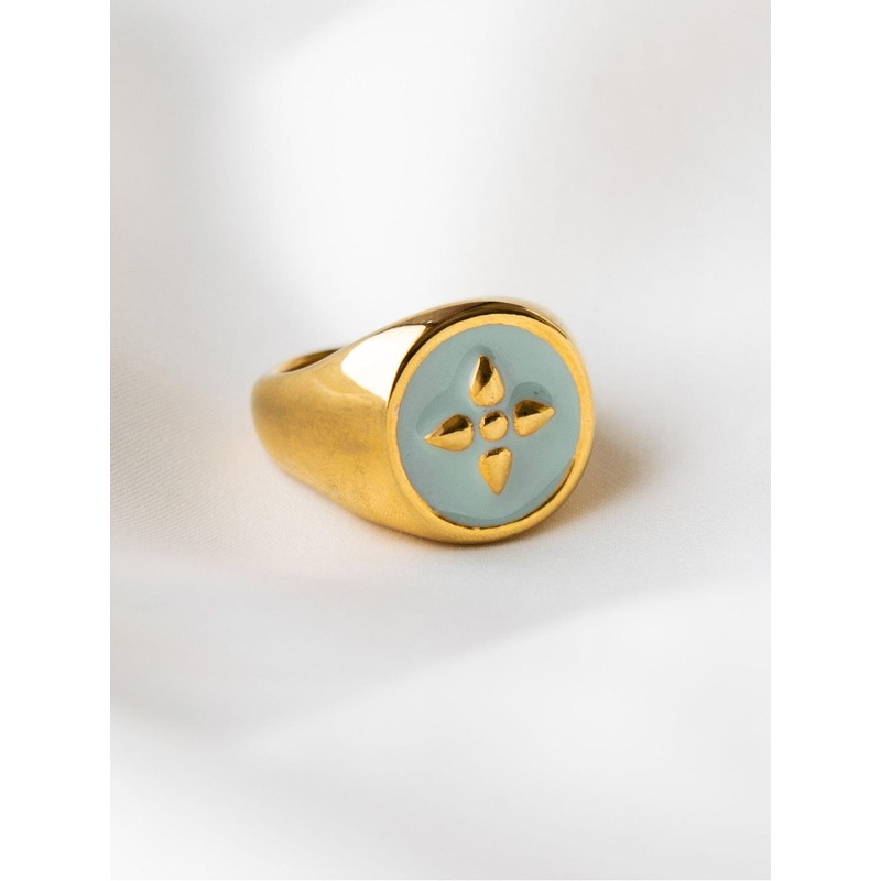 VIARI ACCESSORIES Elissa Gold-Plated  Finger Ring