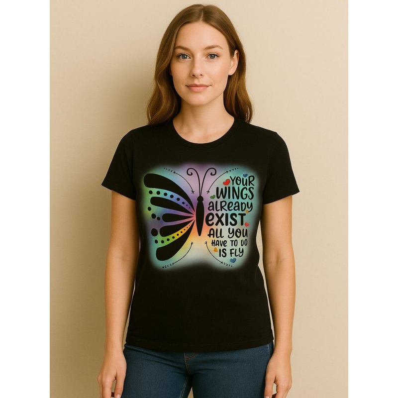 Anikmart Unisex Graphic Printed Round Neck Cotton T-shirt